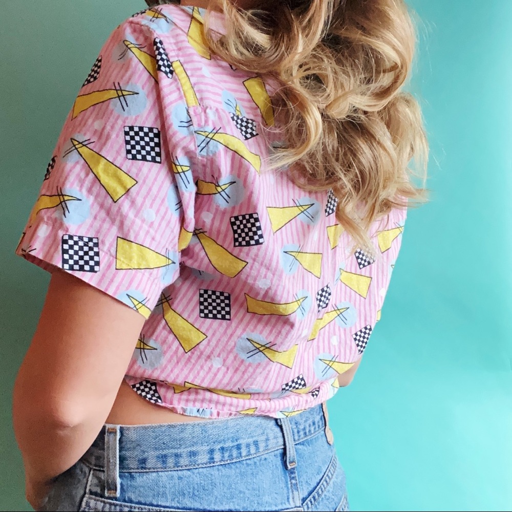 #80’s Pink Party Pattern - Picture 4 of 4
